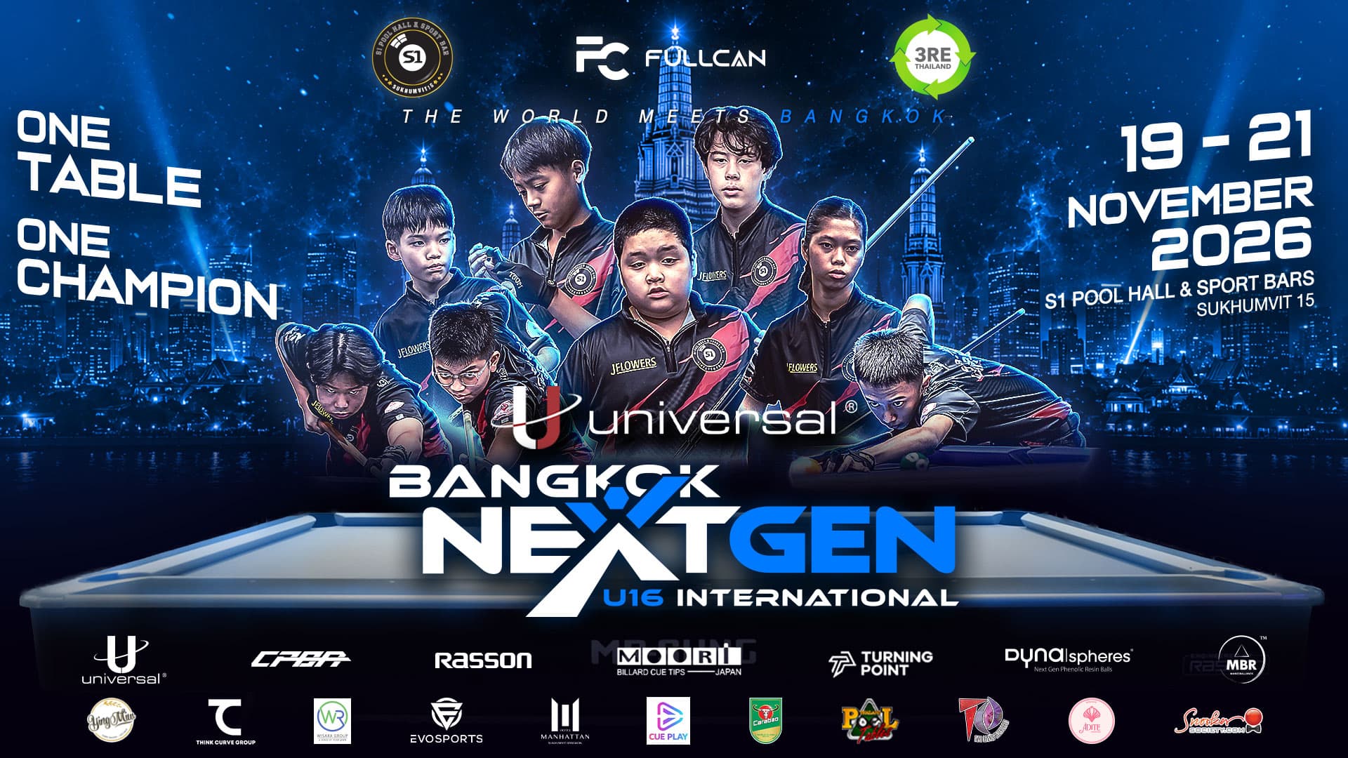 Universal Bangkok Nextgen 2026 event banner